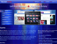 Tablet Screenshot of blausenmedia.com